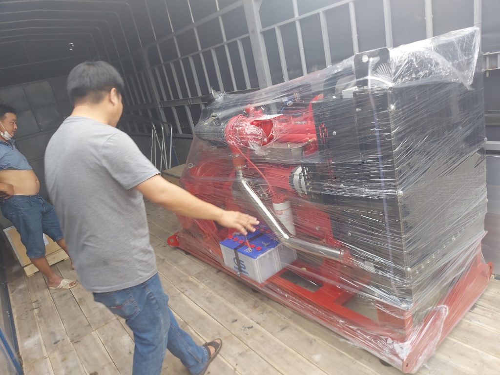 máy bơm phòng cháy chữa cháy kaiquan ở nha trang