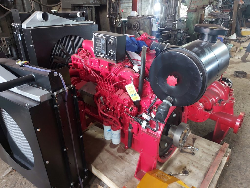 máy bơm phòng cháy chữa cháy kaiquan ở nha trang